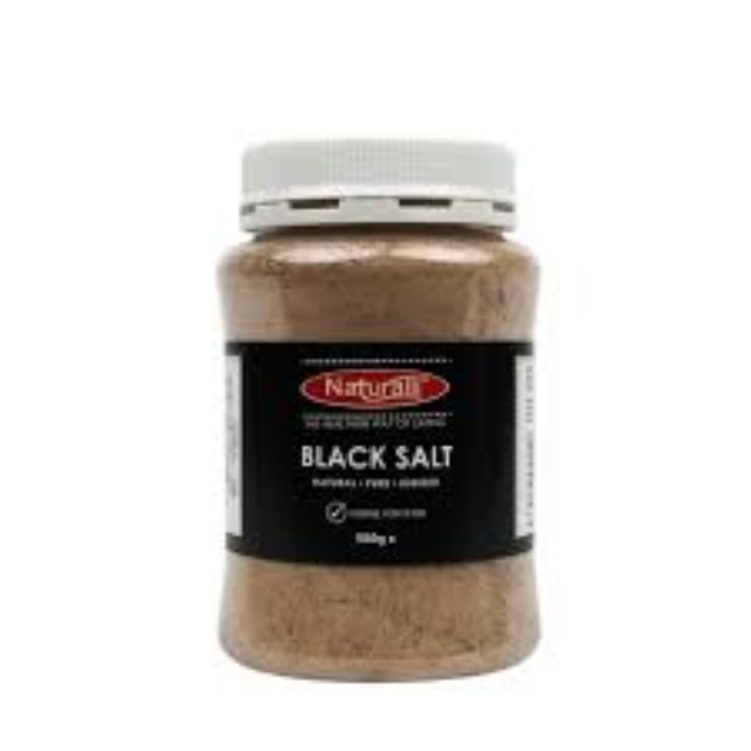 NATURALLI BLACK SALT 500G